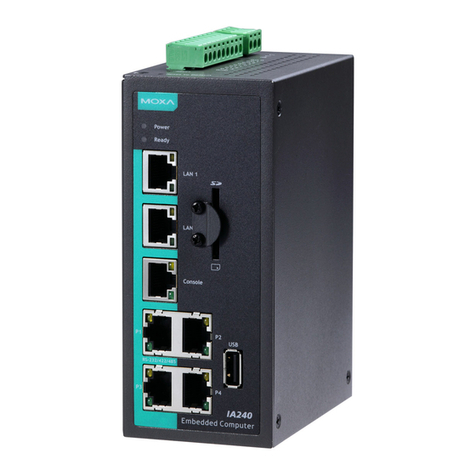 Moxa Technologies IA240 Instructions for use