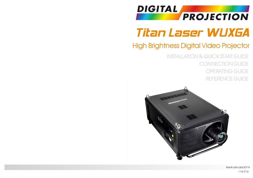 Digital Projection TITAN LASER WUXGA Datasheet