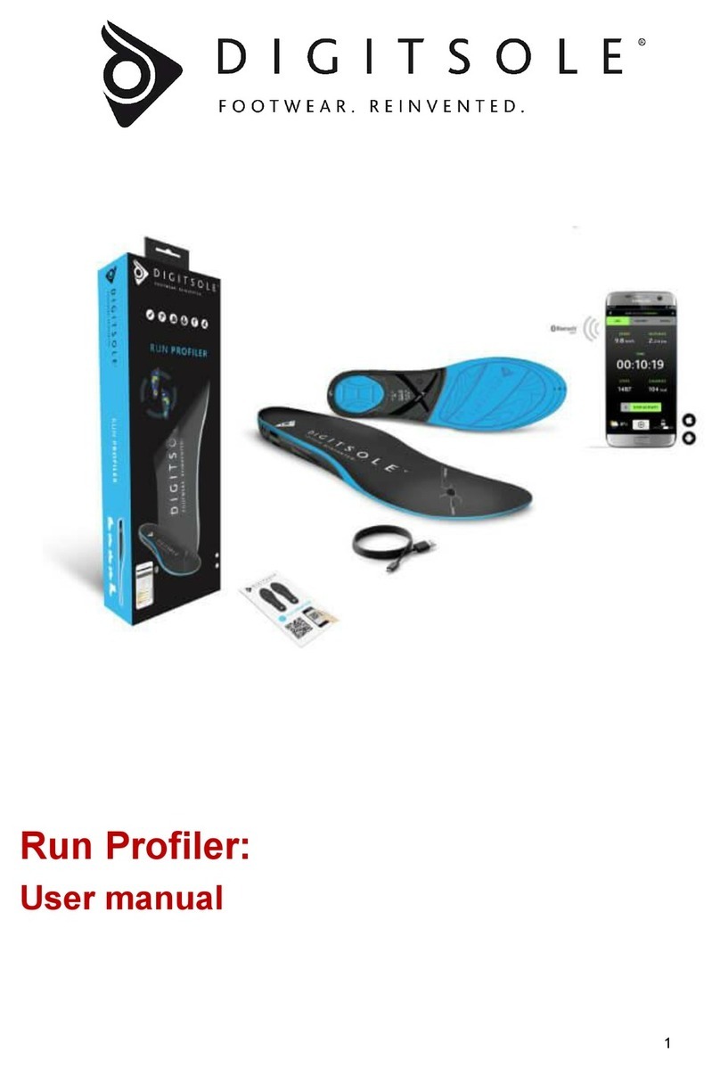 Digitsole Run Profiler user manual