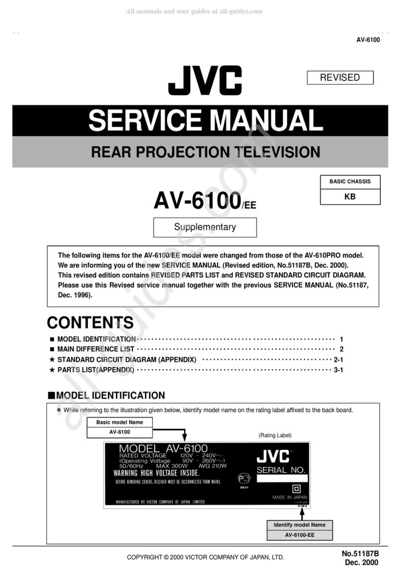 JVC av-6100 Service manual