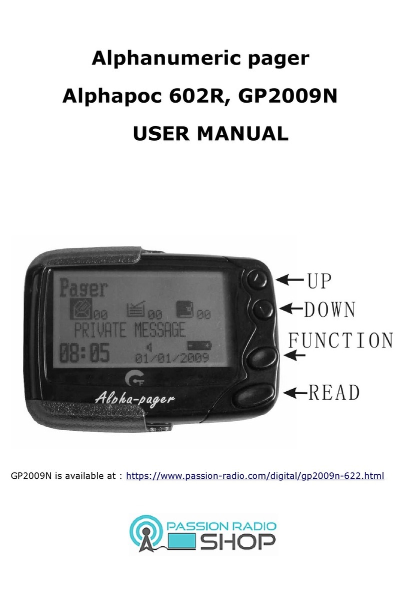 Alphapoc 602R user manual