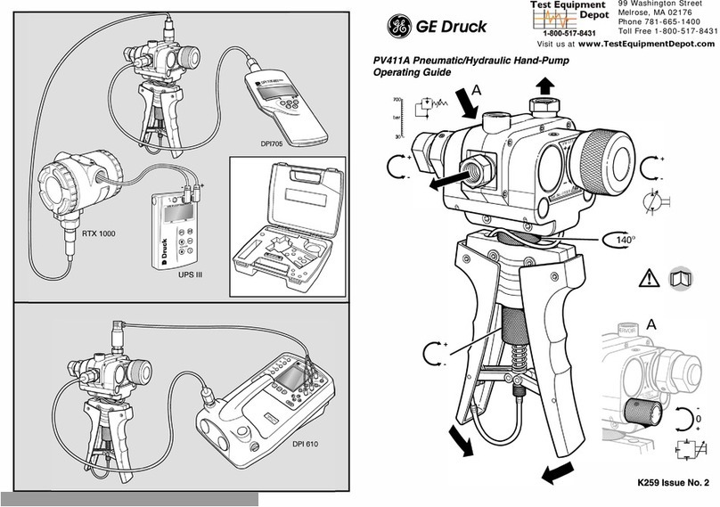 GE PV411A User manual