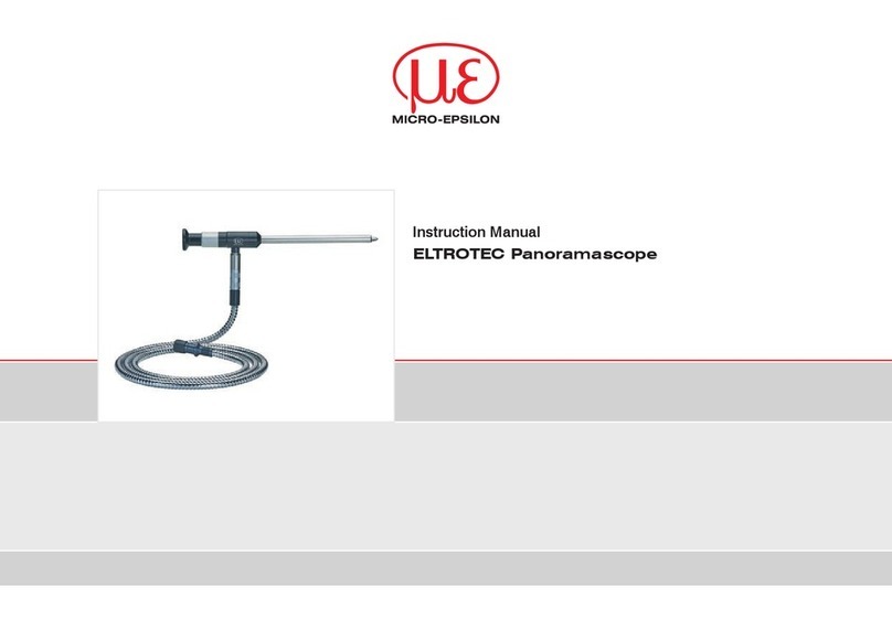 MICRO-EPSILON ELTROTEC panoramascope User manual