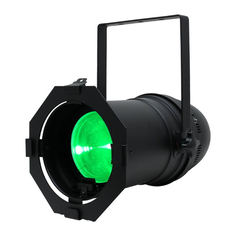Ledj Stage Par CZ 120 RGBA user manual