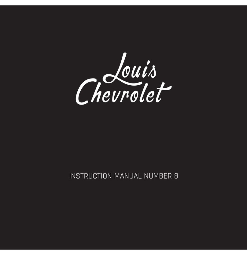 Louis Chevrolet CLASSIC 8 instruction manual