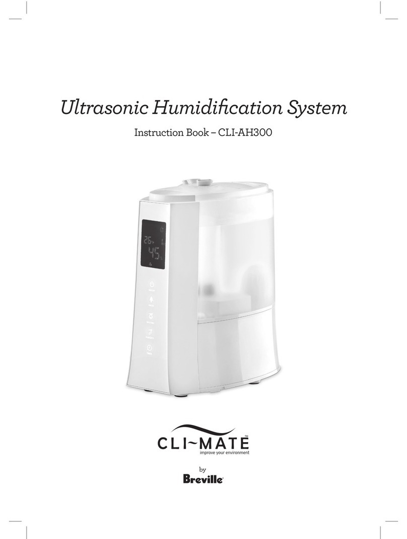 Breville Cli-Mate CLI-AH300 Instruction book