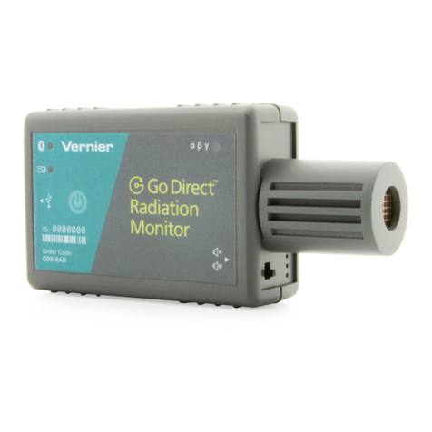 Vernier Go Direct GDX-RAD User manual