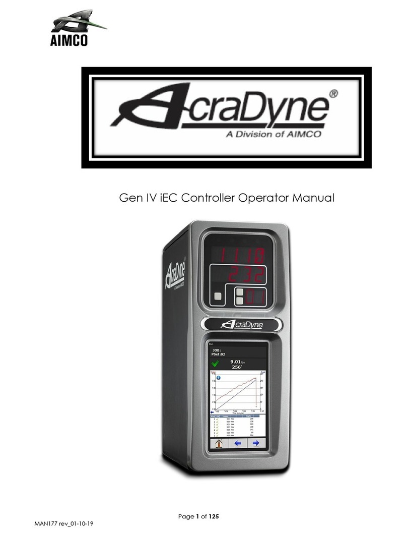 AcraDyne Gen IV Operator's manual