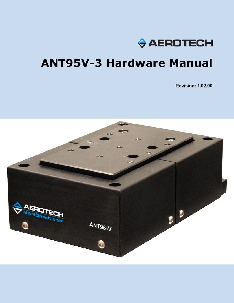 Aerotech ANT95V-3 series Hardware manual