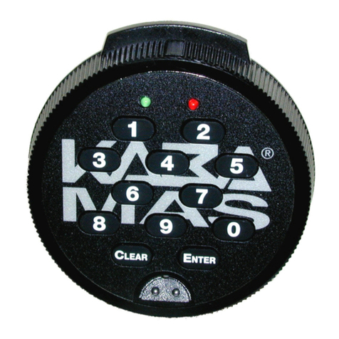 Kaba Mas Low Profile 52 series User manual