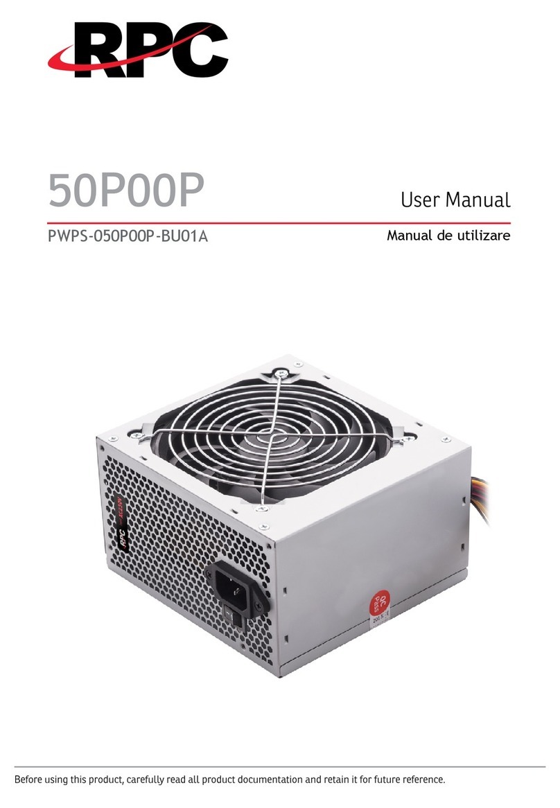 RPC 50P00P user manual