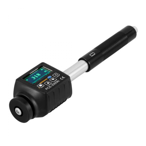 PCE Instruments PCE-2500N User manual