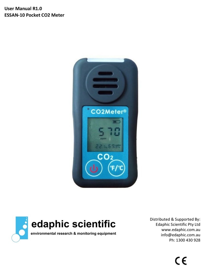 Edaphic Scientific ESSAN-10 user manual Edaphic Scientific ESSAN-10 user manual