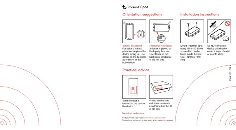 Trackunit Spot User manual