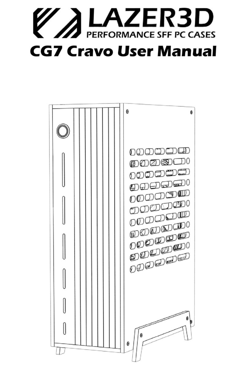 Lazer3D CG7 Cravo user manual