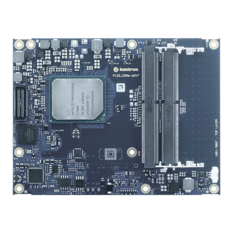 Kontron COM Express COMe-bDV7 User manual