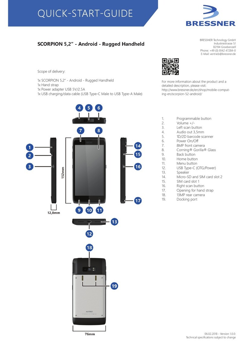 Bressner SCORPION quick start guide