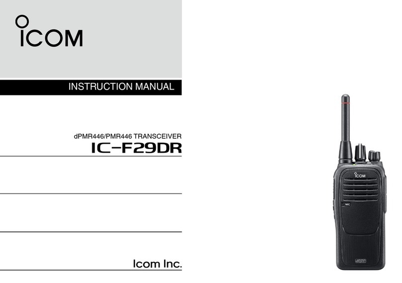Icom iF29DR instruction manual