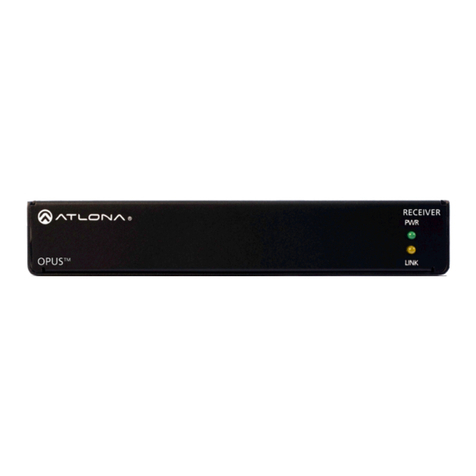 Atlona AT-OPUS-RX User manual