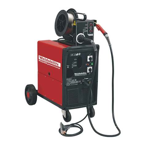 Weldability MIG400E User manual