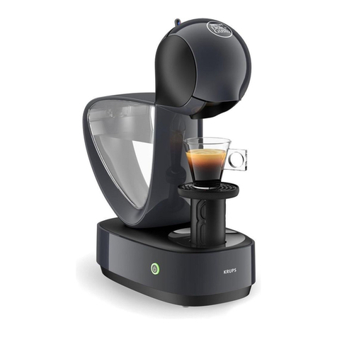 Dolce Gusto KRUPS INFINISSIMA user manual