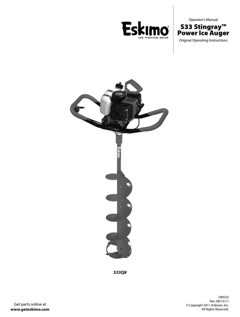 Eskimo StingRay S33 Operator's manual