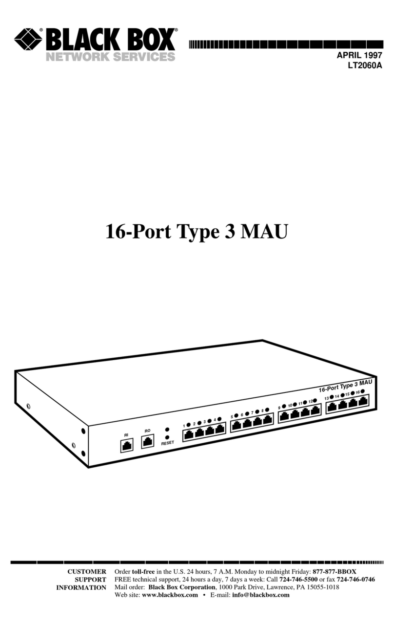 Black Box LT2060A User manual