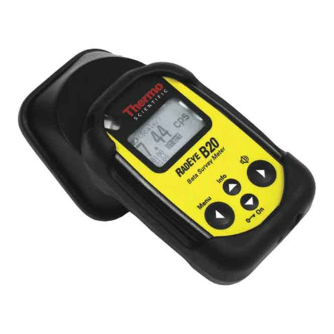Thermo Scientific RadEye B20-ER Short operation manual