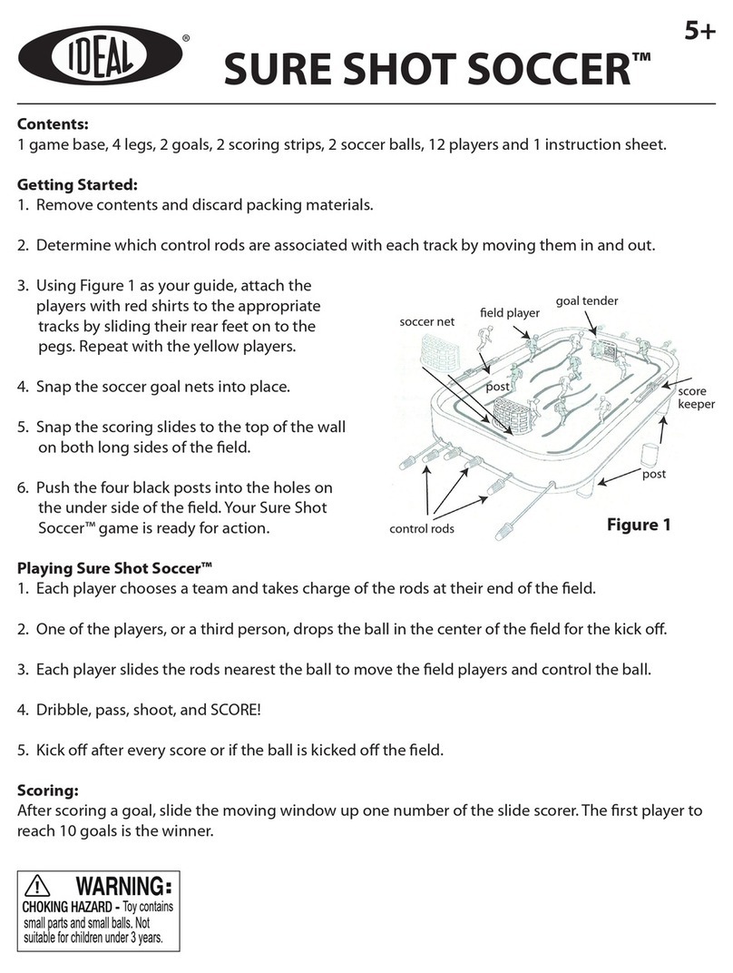 IDEAL Sure Shot Soccer User manual