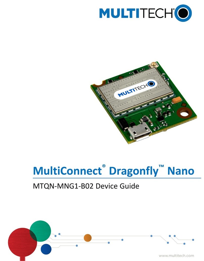 Multitech MultiConnect Dragonfly Nano MTQN-MNG1-B02 Application guide