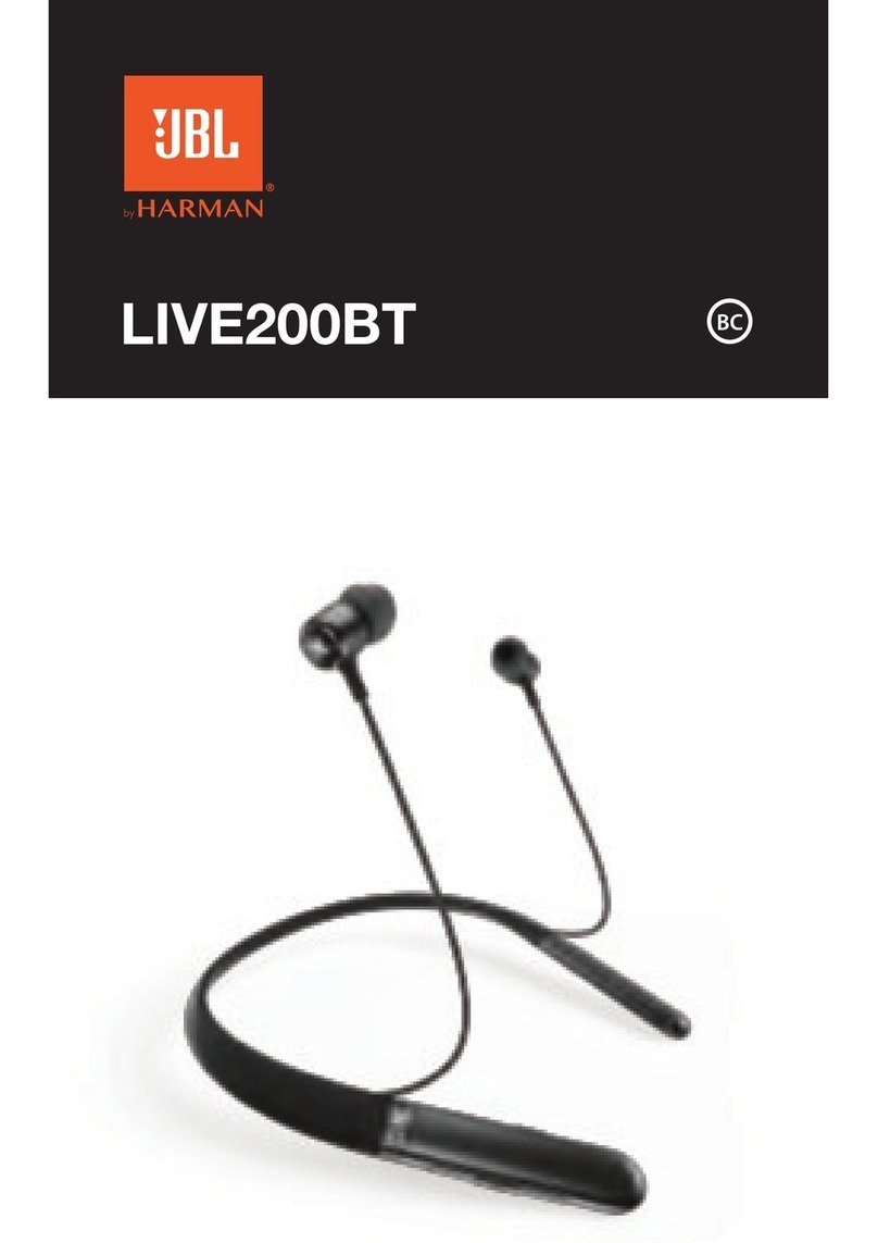 JBL LIVE200BT User manual