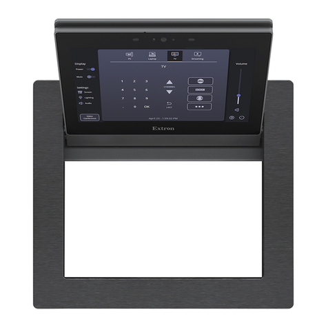 Extron electronics TouchLink TLP Pro 725C Series Setup guide