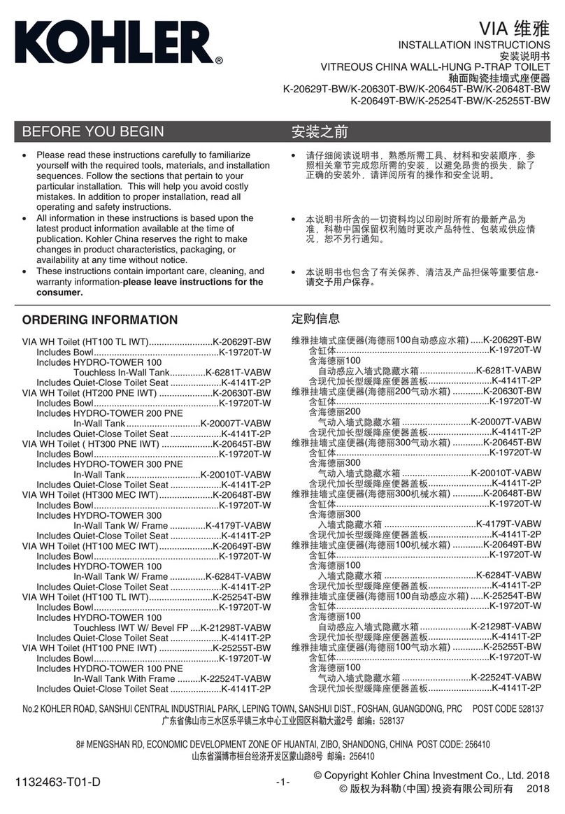 Kohler VIA Series Service manual