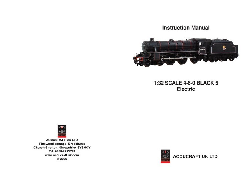 Accucraft 4-6-0 BLACK 5 User manual