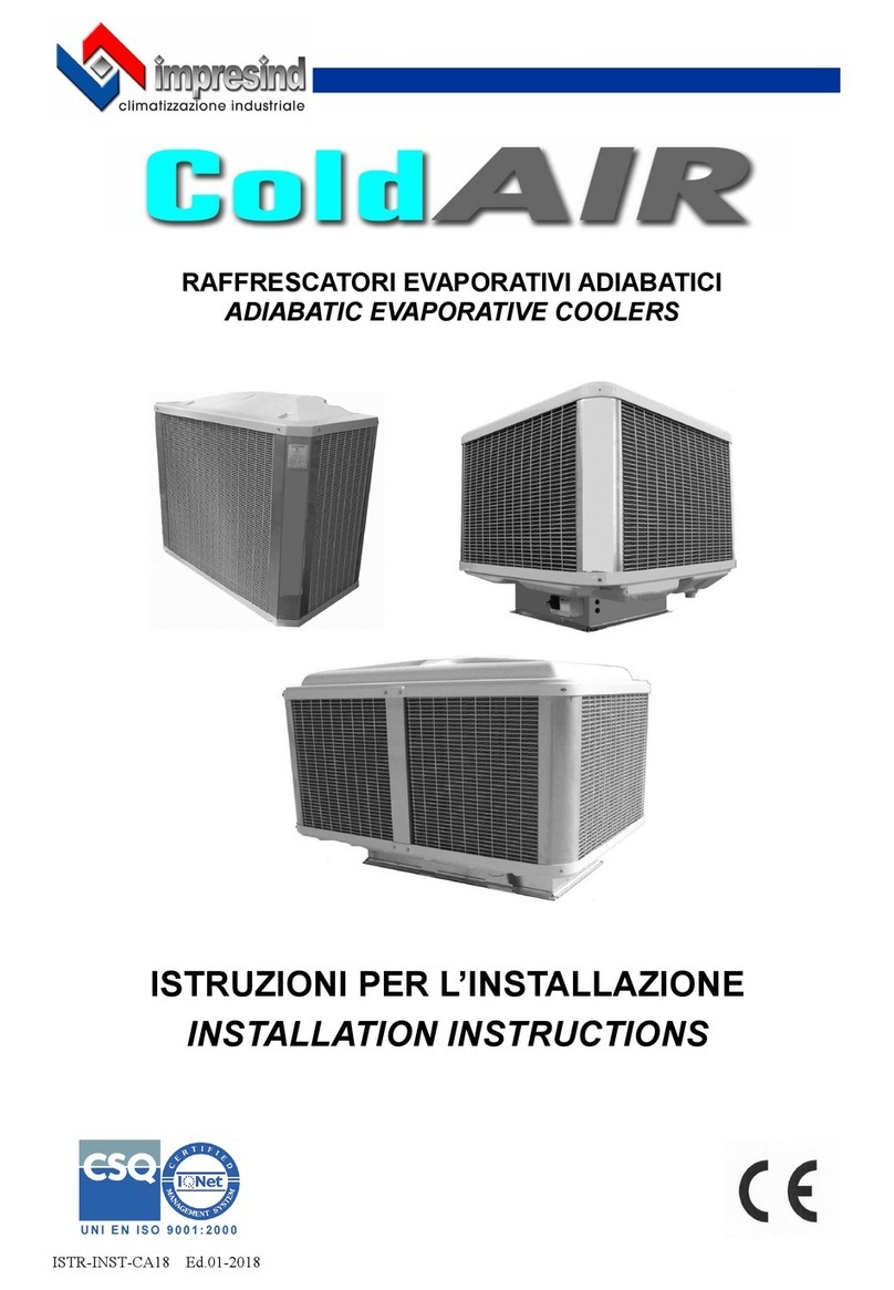 Impresind Cold Air FPA109 installation instructions Impresind Cold Air FPA109 installation instructions