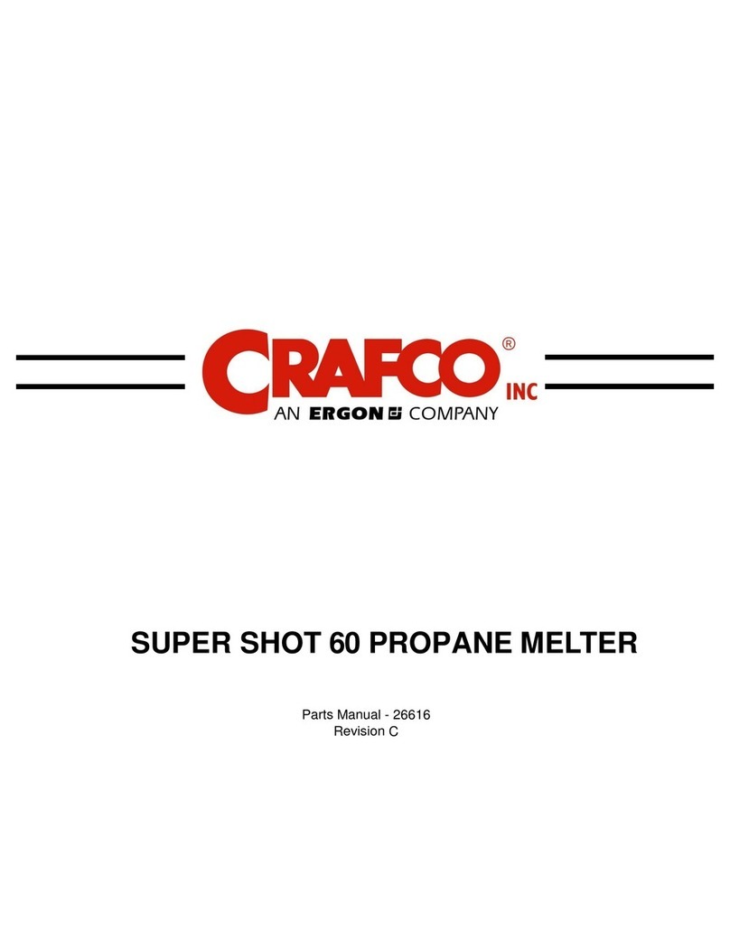 Crafco SUPER SHOT 60 parts manual