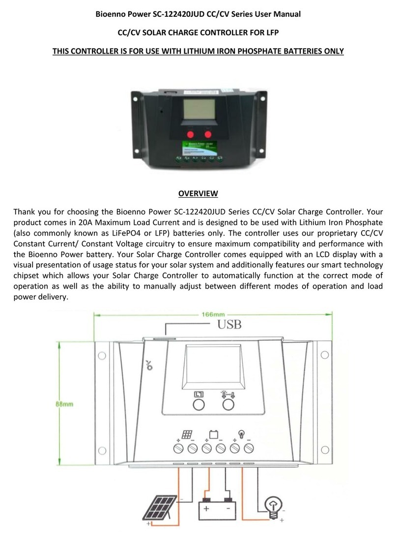Bioenno Power SC-122420JUD Series user manual
