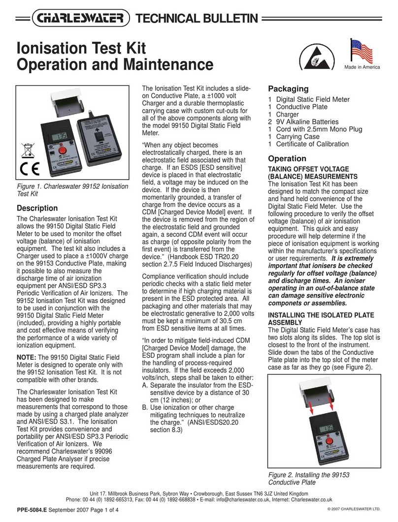 CharlesWater 99152 Installation guide