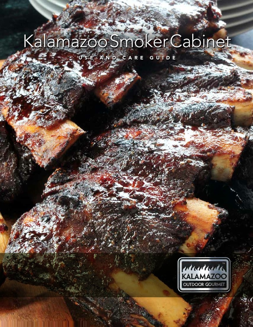 Kalamazoo K-SMOKE-42-R-PW User manual