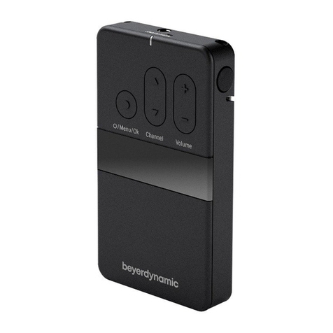 Beyerdynamic Unite RP quick start guide