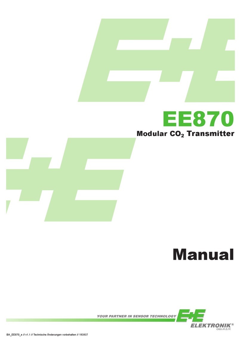 E+E Elektronik EE870 User manual