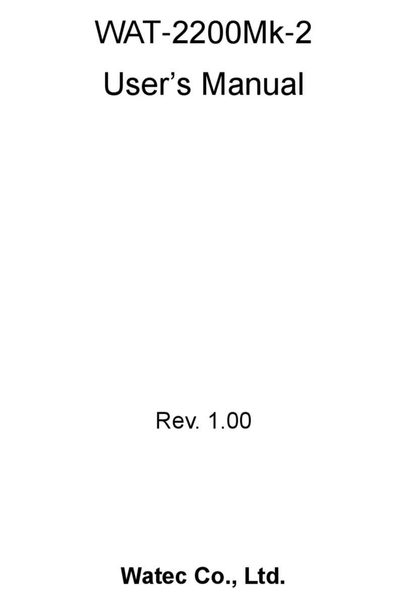 Watec WAT-2200Mk-2 User manual
