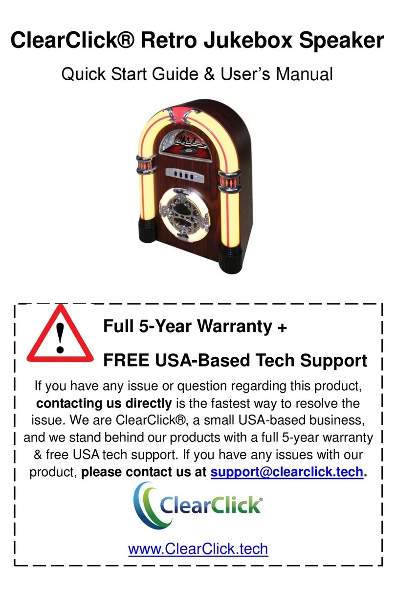 ClearClick VB20 User manual