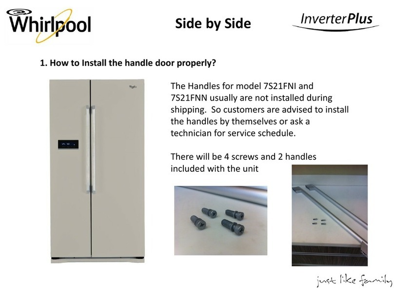 Whirlpool 7S21FNI SL How to install