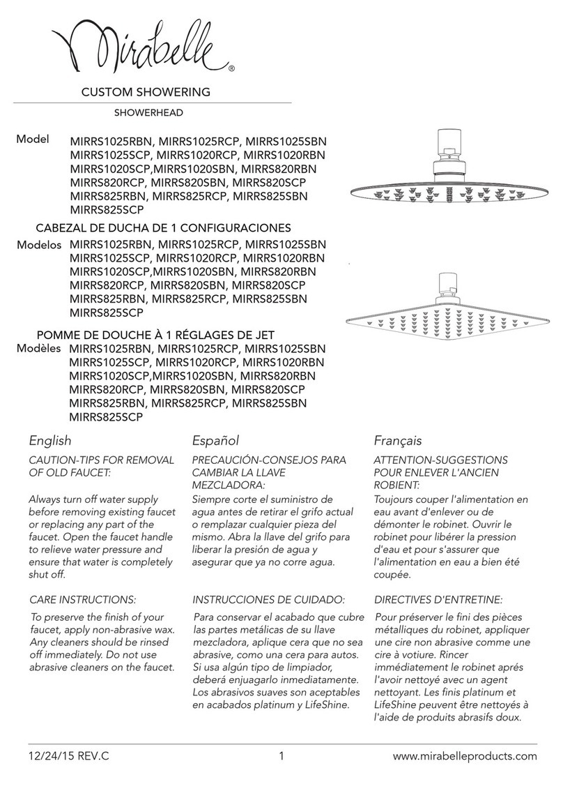 Mirabelle MIRRS1025RBN User manual