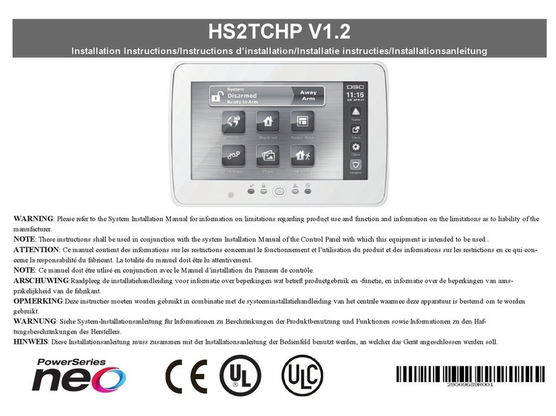 DSC PowerSeries Neo User manual