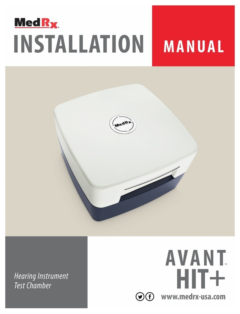 MedRx AVANT HIT+ installation manual