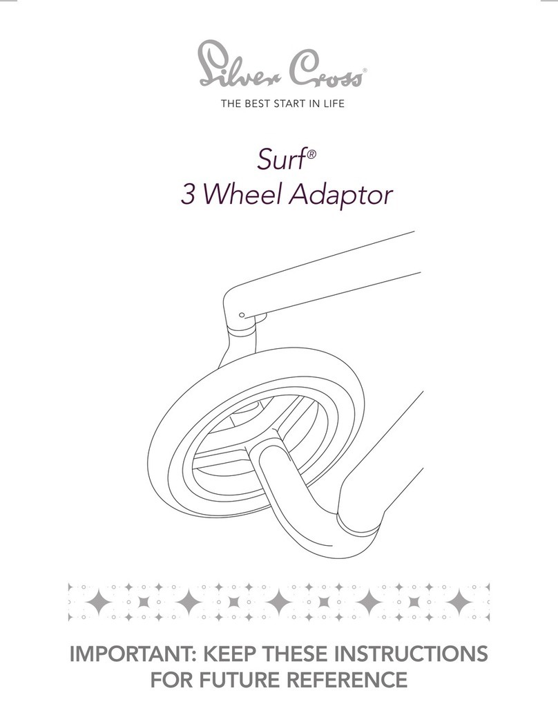 Silver Cross Surf 3 Wheel Adaptor User manual