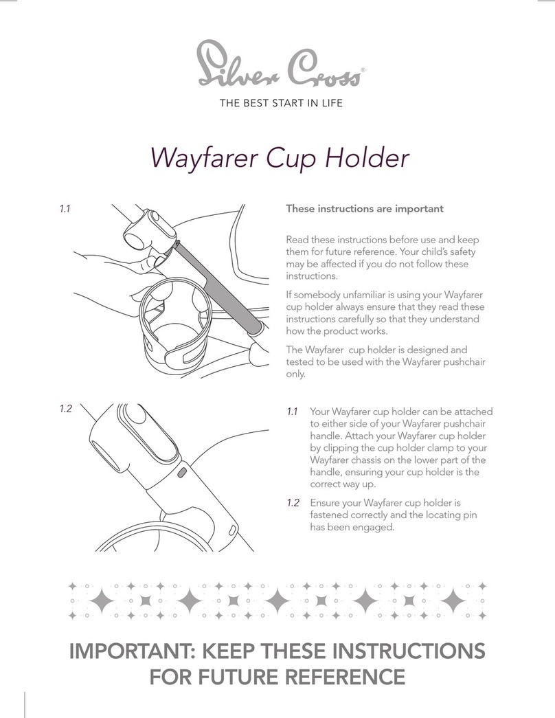 Silver Cross Wayfarer Cup Holder manual