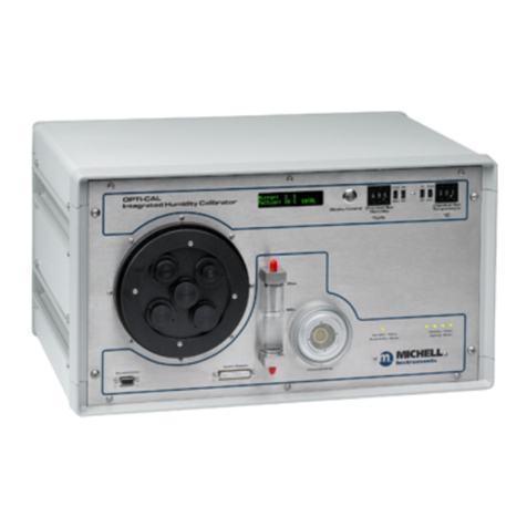Michell Instruments OptiCal User manual